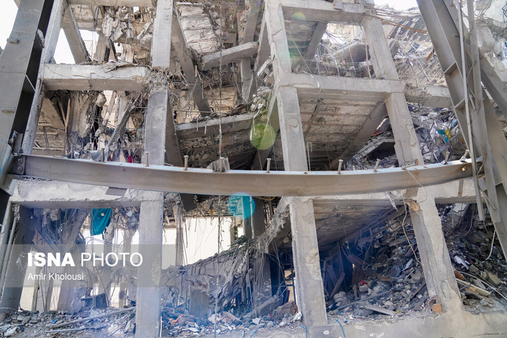 بازدید سفرا از مناطق آسیب دیده در جنگ رمضان