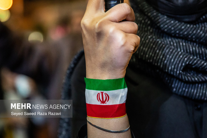 اجتماع حمایت از رزمندگان در مقابله با دشمن آمریکایی - صهیونی