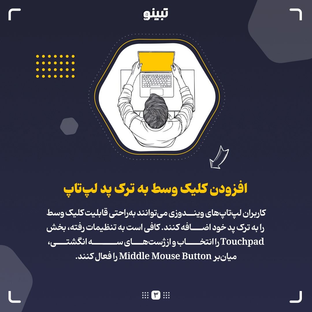 ترفندهای کلیک وسط ماوس که نمی‌دانید!