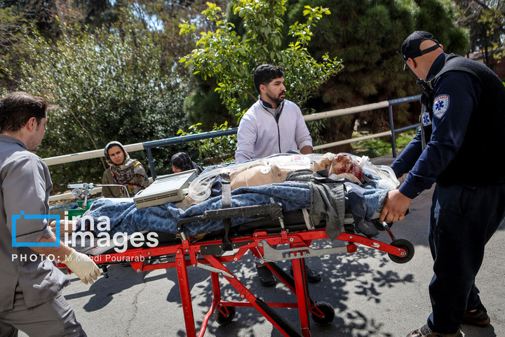 ۱۰۰ عکس منتخب از ۴۰ روز جنگ