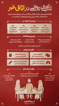 تاب‌آوری روانی در اتاق خبر