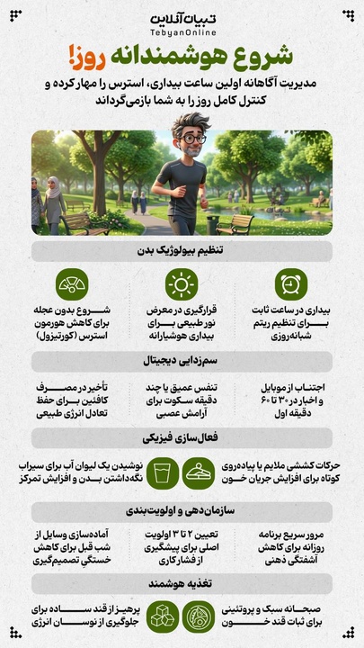 شروع هوشمندانه روز!