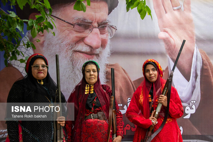 اجتماع دختران جان فدای ایران - شیراز