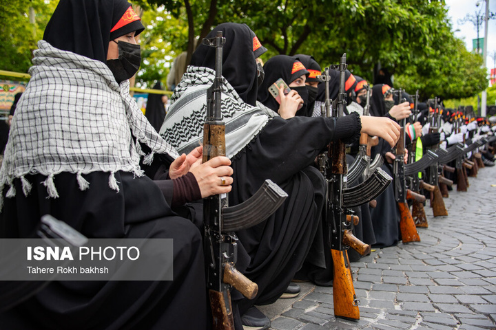 اجتماع دختران جان فدای ایران - شیراز