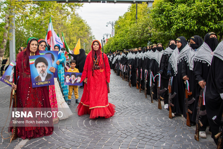 اجتماع دختران جان فدای ایران - شیراز