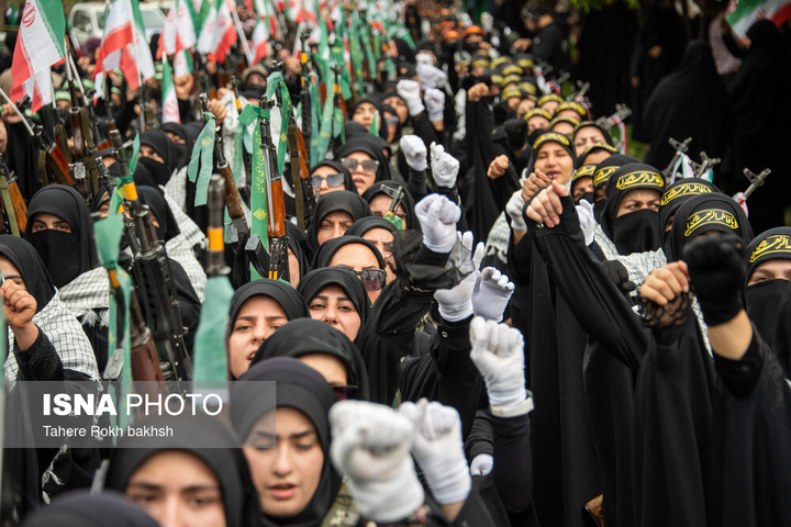 اجتماع دختران جان فدای ایران - شیراز