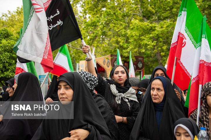 اجتماع دختران جان فدای ایران - شیراز