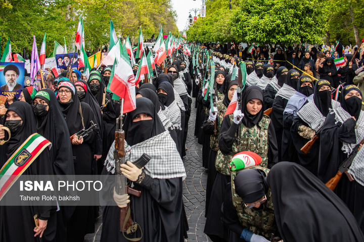 اجتماع دختران جان فدای ایران - شیراز