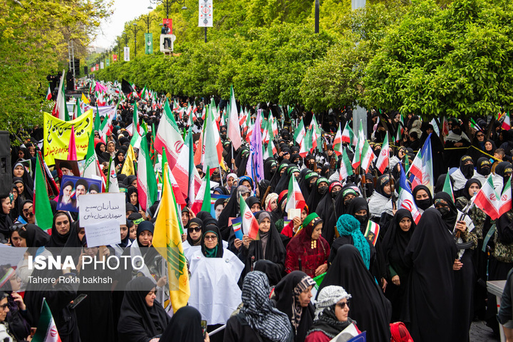 اجتماع دختران جان فدای ایران - شیراز