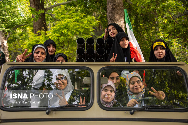 اجتماع دختران جان فدای ایران - شیراز
