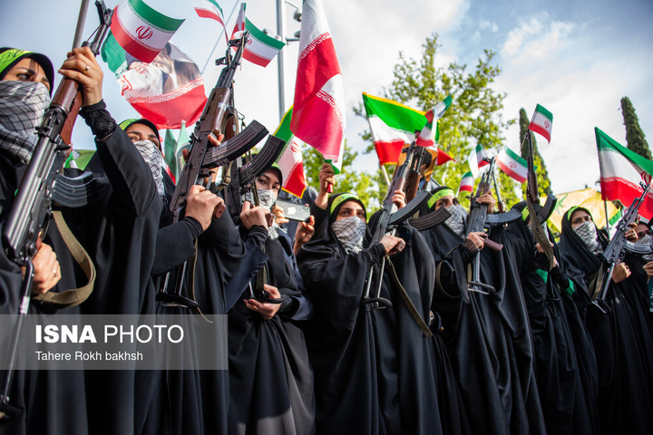 اجتماع دختران جان فدای ایران - شیراز