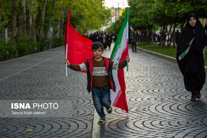 اجتماع دختران جان فدای ایران - شیراز