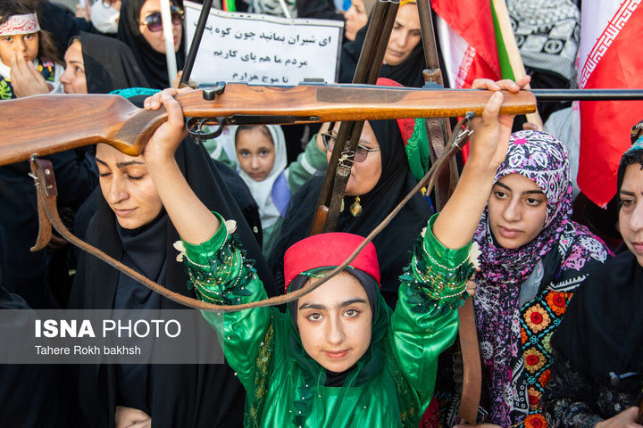 اجتماع دختران جان فدای ایران - شیراز