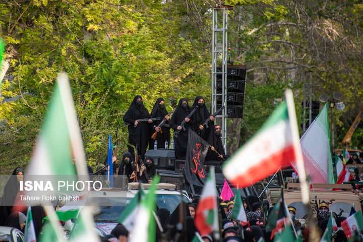 اجتماع دختران جان فدای ایران - شیراز