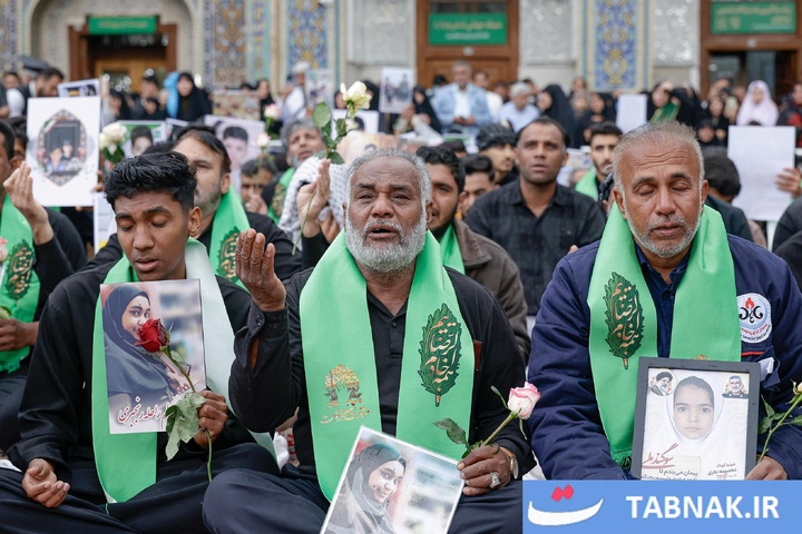 سفر خانواده شهدای میناب به حریمِ امام رئوف
