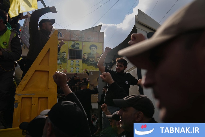 مراسم تشییع شهدای حزب‌الله