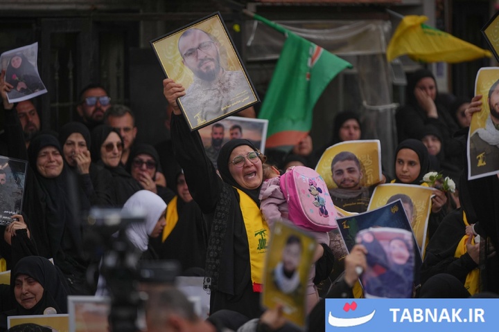 مراسم تشییع شهدای حزب‌الله