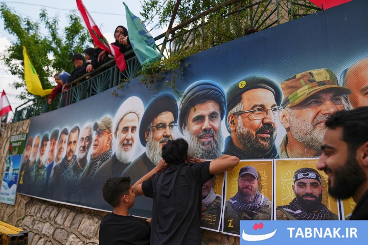 مراسم تشییع شهدای حزب‌الله