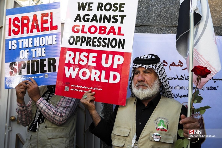 تجمعِ قدردانی از حمایت‌های مردم عراق در جنگ رمضان