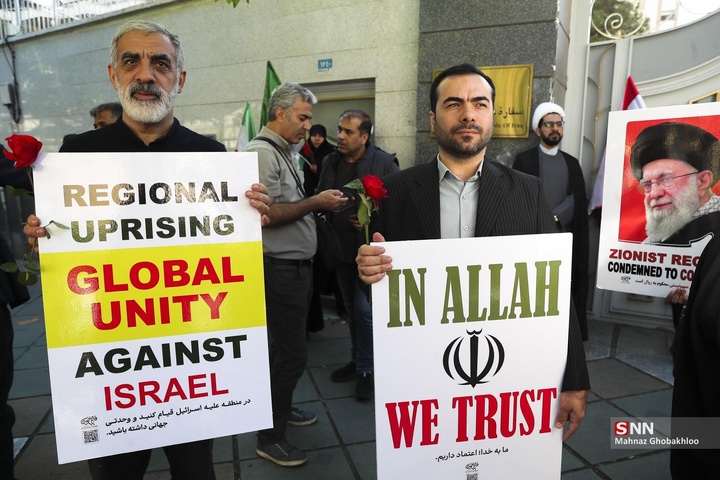 تجمعِ قدردانی از حمایت‌های مردم عراق در جنگ رمضان