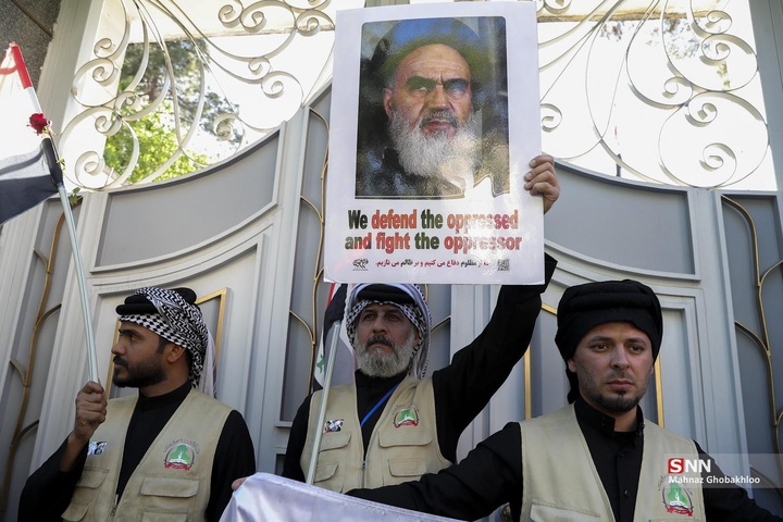 تجمعِ قدردانی از حمایت‌های مردم عراق در جنگ رمضان