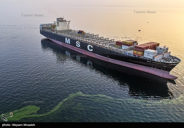 توقیف کشتی کانتینری MSC اسرائیلی