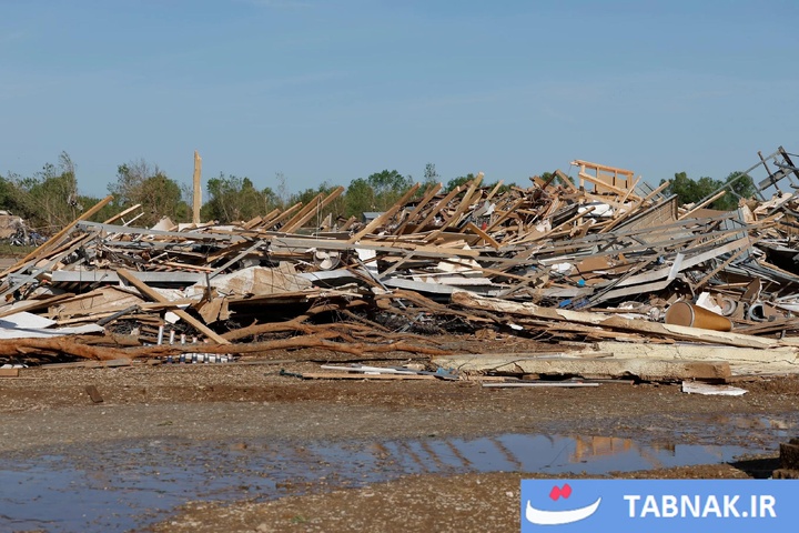 گردباد شمال اوکلاهما را درنوردید