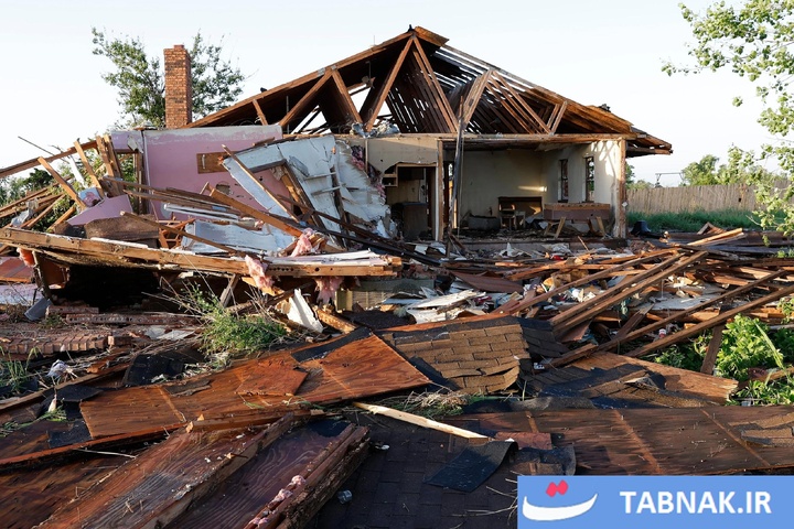 گردباد شمال اوکلاهما را درنوردید