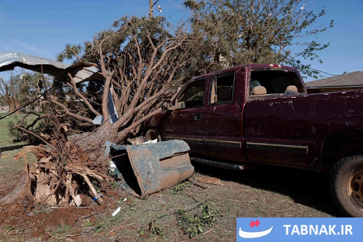گردباد شمال اوکلاهما را درنوردید