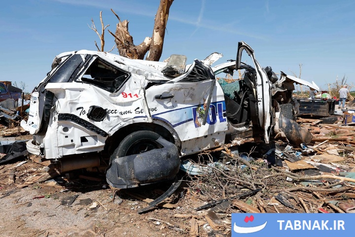 گردباد شمال اوکلاهما را درنوردید