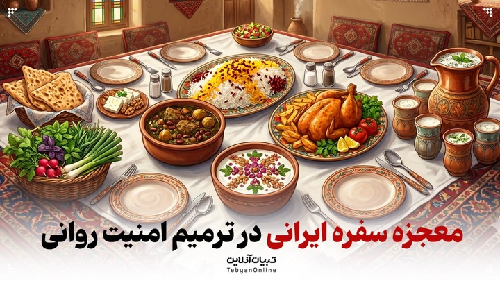 معجزه سفره ایرانی در ترمیم امنیت روانی پس از بحران