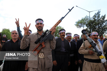 رزمایش بزرگ جان فدایان امام رضایی - کرمانشاه