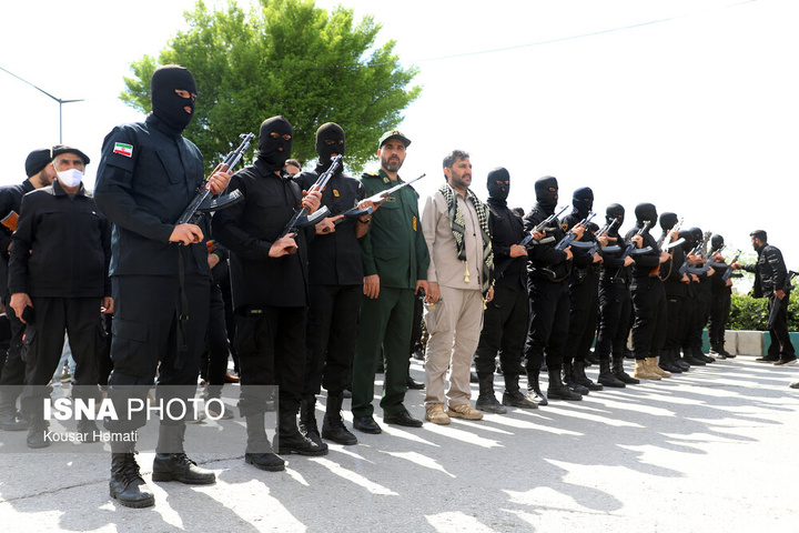 رزمایش بزرگ جان فدایان امام رضایی - کرمانشاه