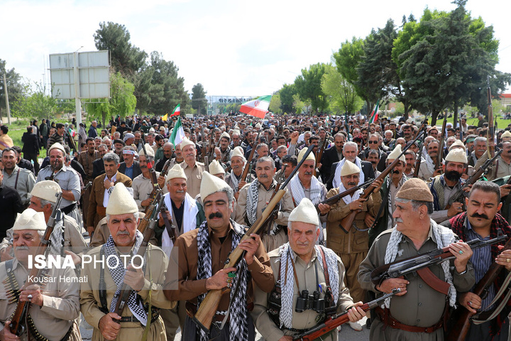 رزمایش بزرگ جان فدایان امام رضایی - کرمانشاه