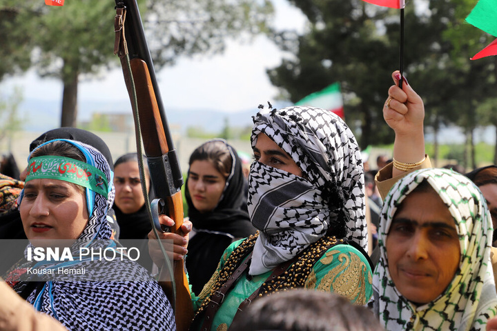رزمایش بزرگ جان فدایان امام رضایی - کرمانشاه