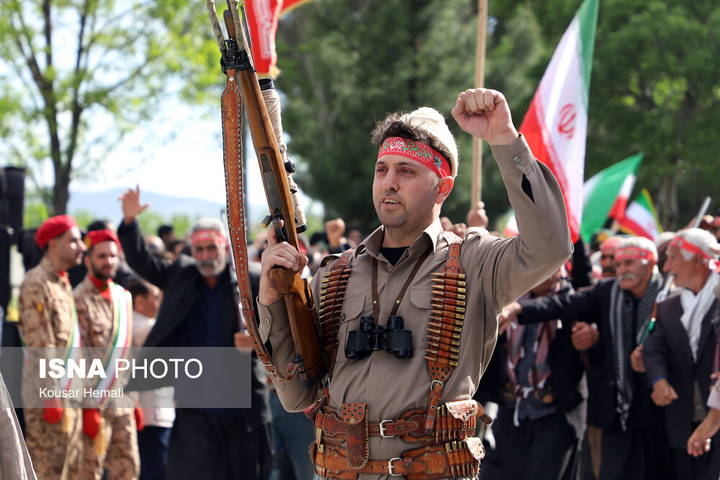 رزمایش بزرگ جان فدایان امام رضایی - کرمانشاه