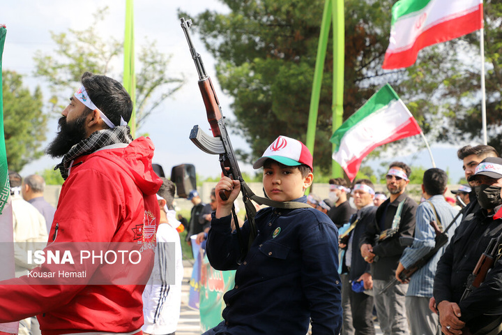رزمایش بزرگ جان فدایان امام رضایی - کرمانشاه