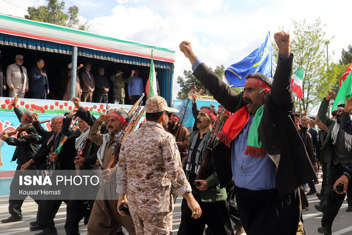 رزمایش بزرگ جان فدایان امام رضایی - کرمانشاه
