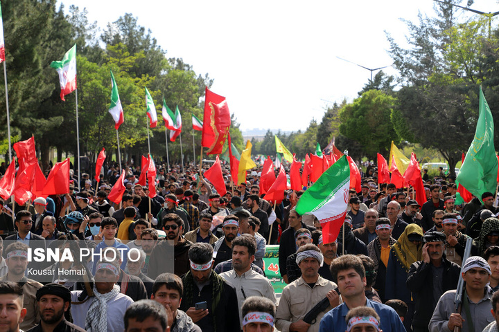 رزمایش بزرگ جان فدایان امام رضایی - کرمانشاه