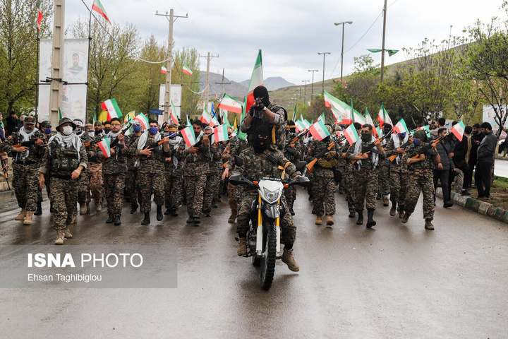 رزمایش بزرگ جان فدایان امام رضایی - زنجان