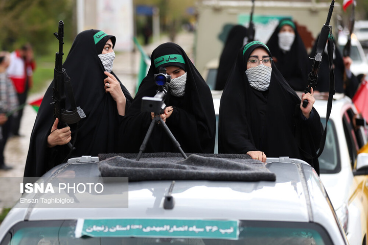 رزمایش بزرگ جان فدایان امام رضایی - زنجان