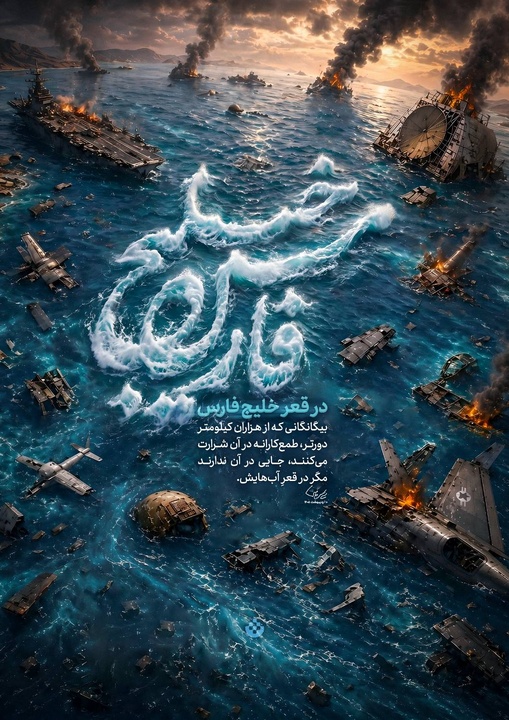 در قعر خلیج‌فارس