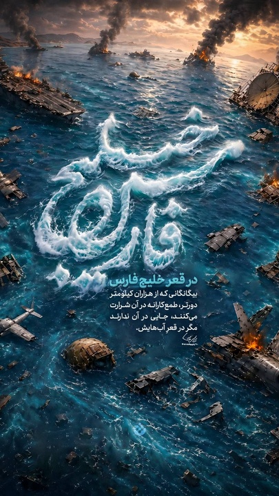 در قعر خلیج‌فارس