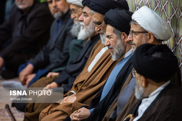 مراسم چهلم شهادت دکتر علی لاریجانی - حرم حضرت فاطمه معصومه سلام الله علیها