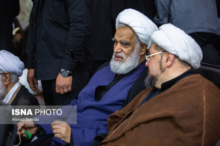 مراسم چهلم شهادت دکتر علی لاریجانی - حرم حضرت فاطمه معصومه سلام الله علیها
