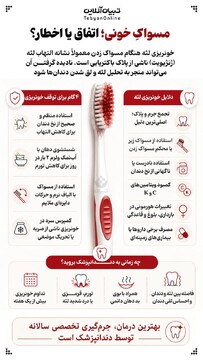 مسواک خونی؛ اتفاق یا اخطار؟