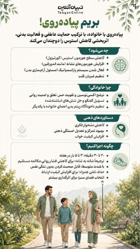 بریم پیاده‌روی!