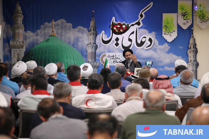 مراسم دعای کمیل در مدینه منوره