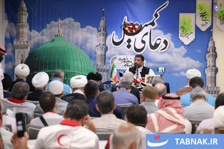 مراسم دعای کمیل در مدینه منوره