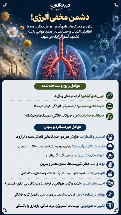 دشمن مخفی آلرژی!